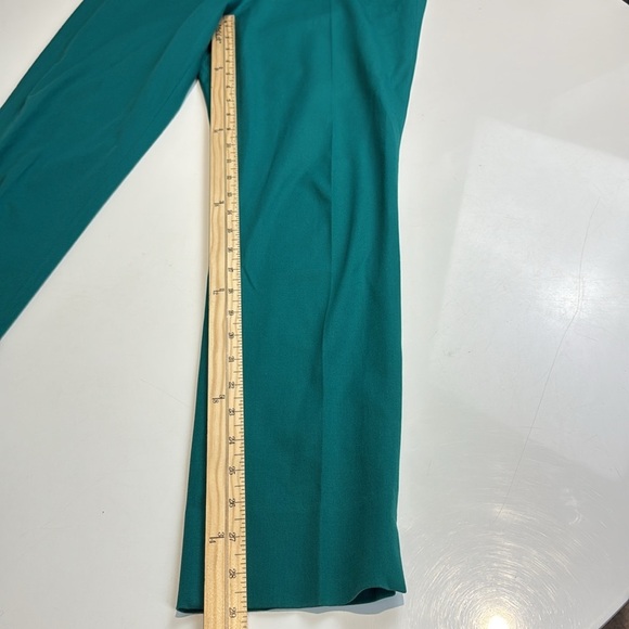 Theory Turquoise Trousers Size 8 - Picture 6 of 7